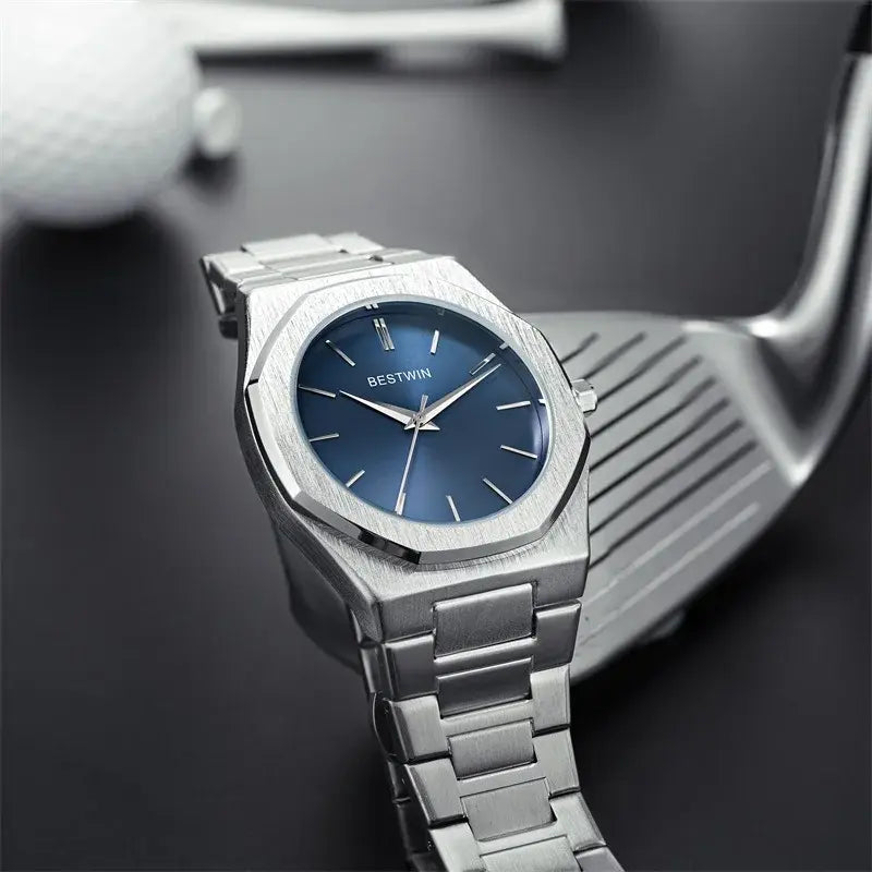 Golfing Stainless Steel Watch